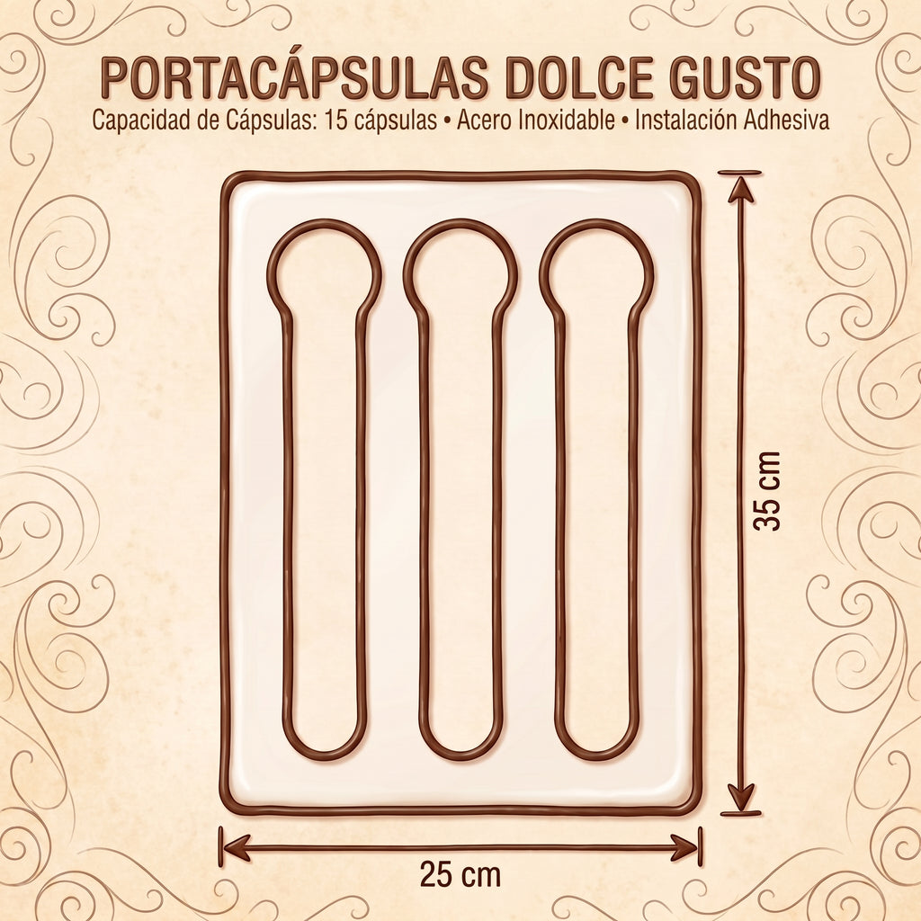 Porta cápsulas de pared Dolce Gusto